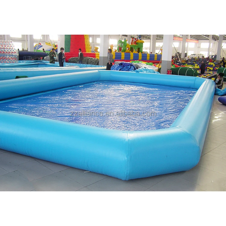 OEM factory supply inflatable swimming pool indoor and outdoor PVC water pool commercial renting