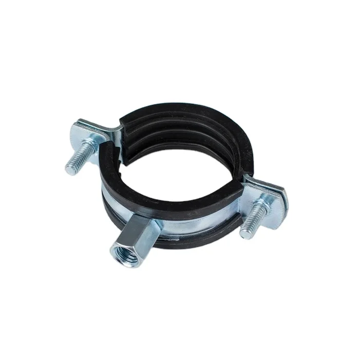 
EPDM rubber lined pipe clamps 