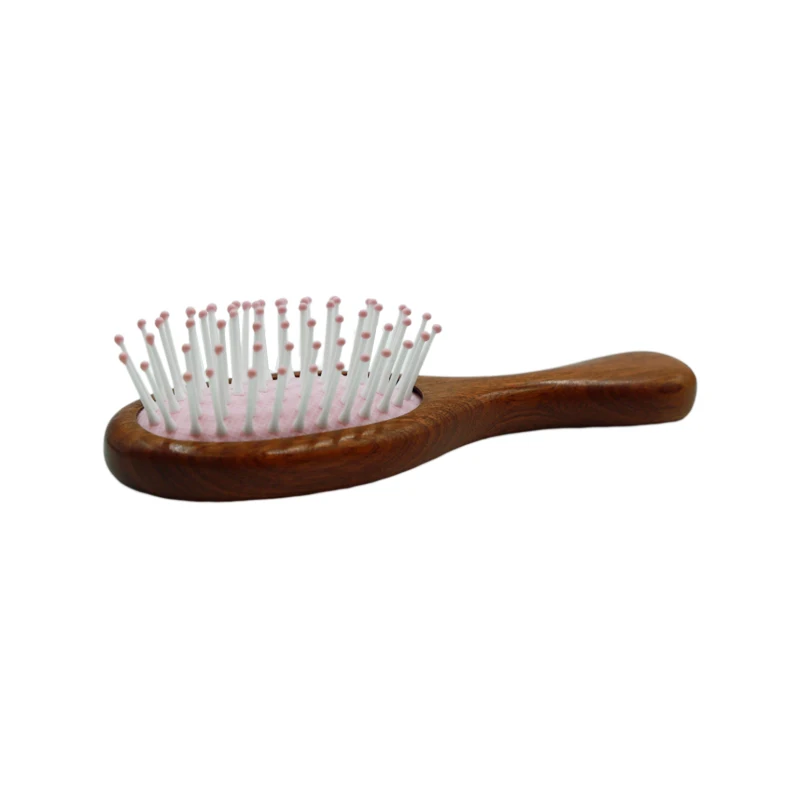 Eco Bamboo Hair Brush Nature Wooden Anti-Static Detangle Brush Hair Scalp Massage Comb Air Cushion Styling Tools for Women Men