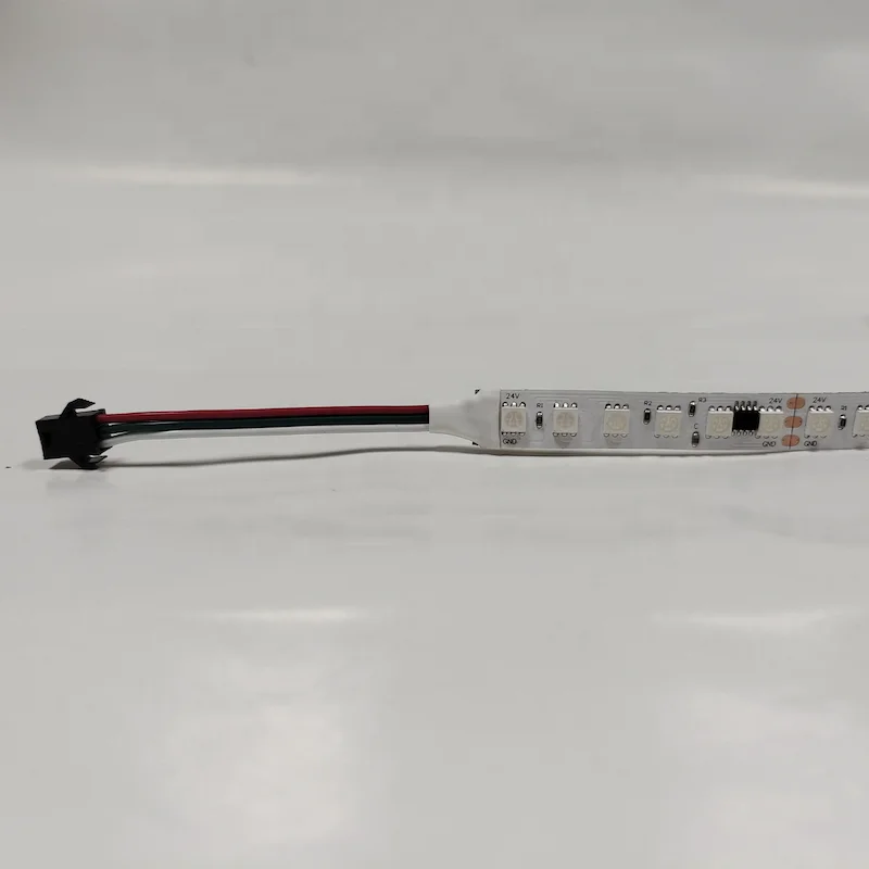 Dmx 12V 24v Pixel Programmable magic Digital 5050 2811 W2811 WS2811 UCS1903 SM16703 RGB a address Addressable  LED Strip