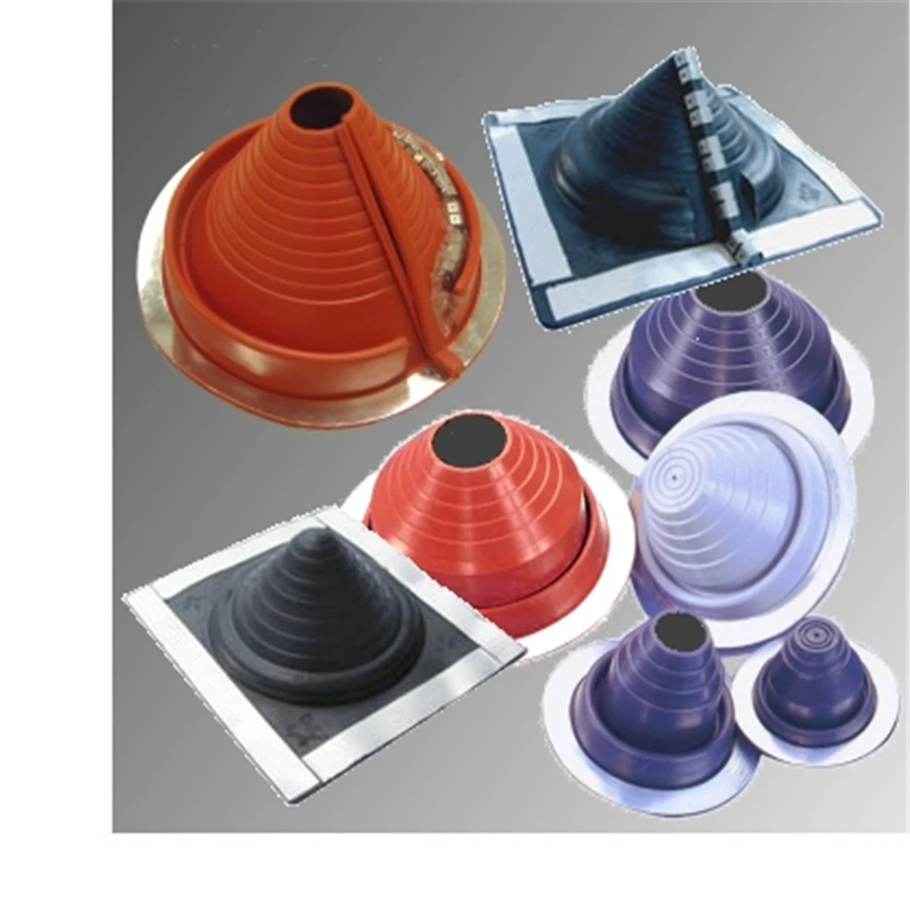 EPDM/Silicone Rubber pipe flashing