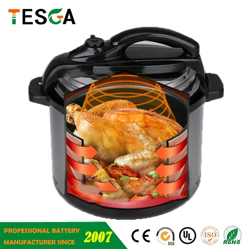 Electric Pressure Cooker 12V Dc Solar Cooker Big Capacity 5L Hot Sales