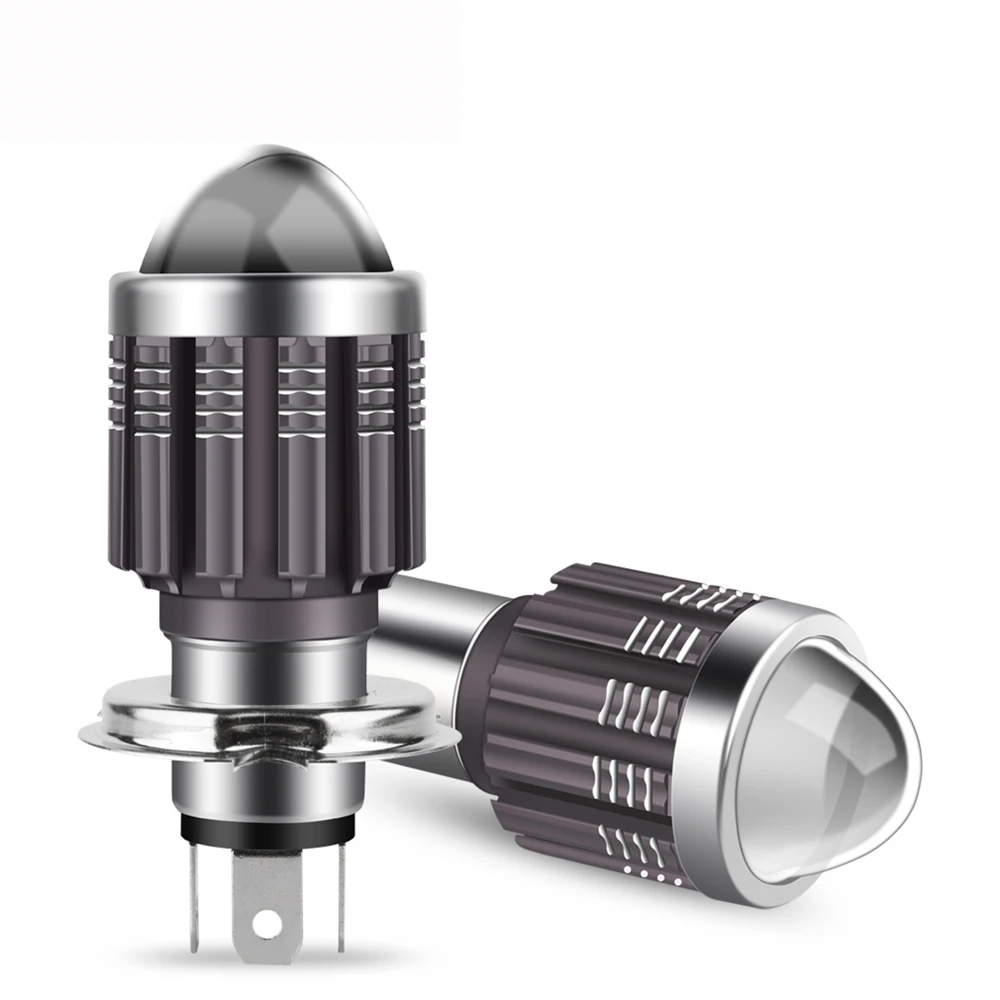 Новый дизайн H6M P15D H6 BA20D лампа для мотоцикла H4 светодиодная мотоциклетная фар двухцветная проекционная линза скутера