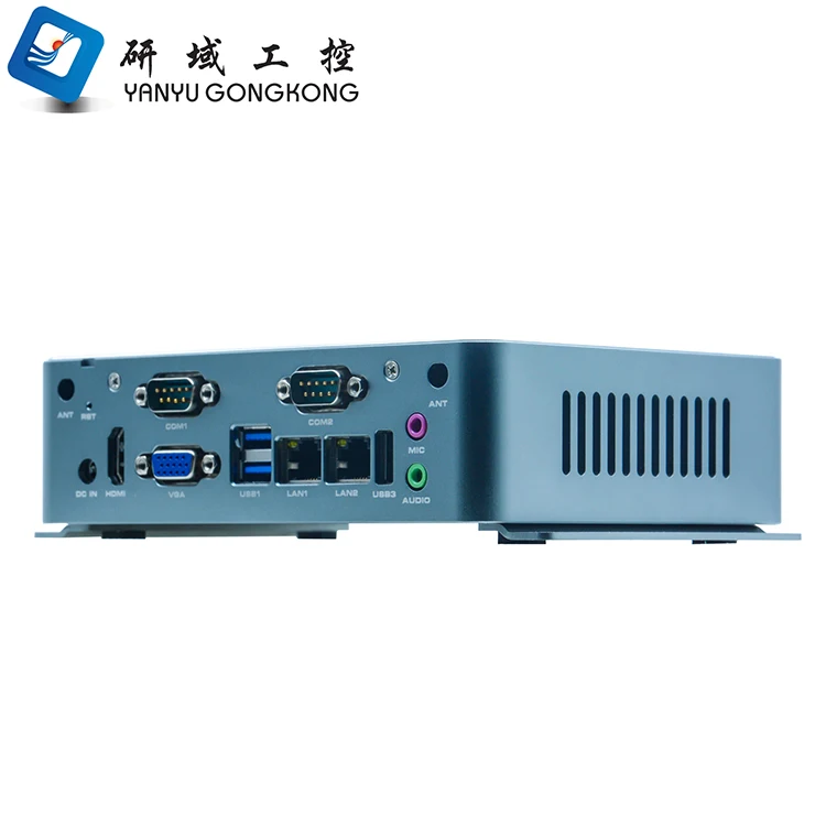 Intel Celeron J1900 NUC mini computer quad core processor J1900 Dual Lan Mini PC Nano PC with 2*com port