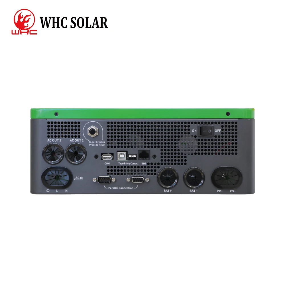 3.6Kw 5Kw 48V Pure Sine Wave On Off Grid Tied Hybrid Power Home System Solar Inverter With Mppt Charge Controller