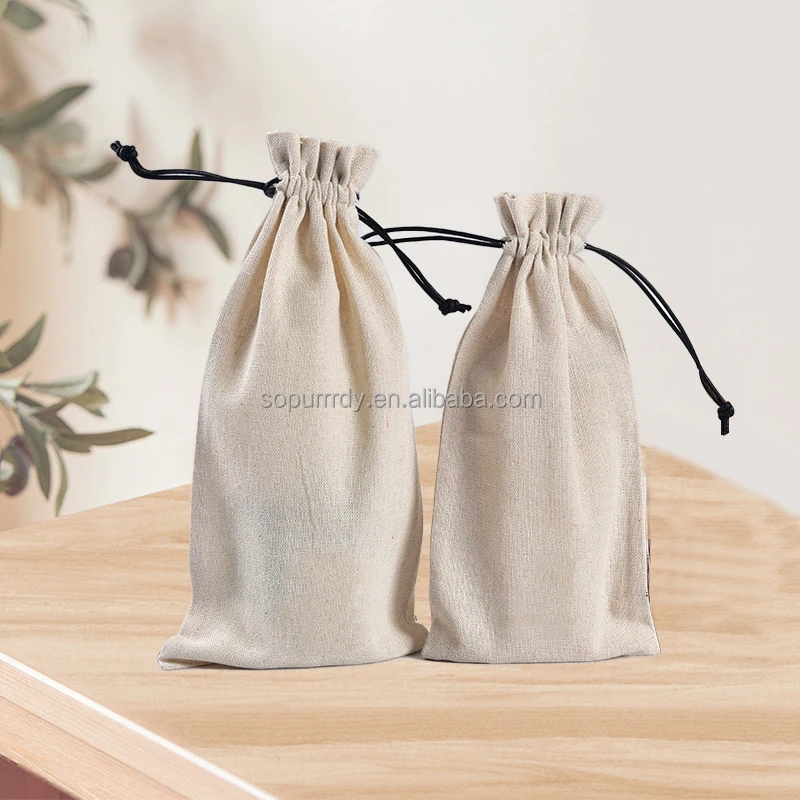 Подарочные сумки на заказ со шнурком, свадебные хлопковые льняные мешки, сумки для ювелирных изделий, подарочные пакеты для дня рождения, подарки, искусство, поделки, поделки