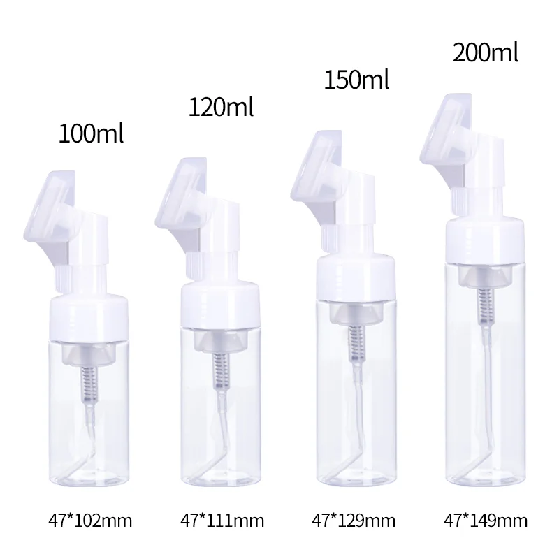 
100ml 120ml 150ml 200ml 250ml cleanser soap plastic PET foam pump bottle 