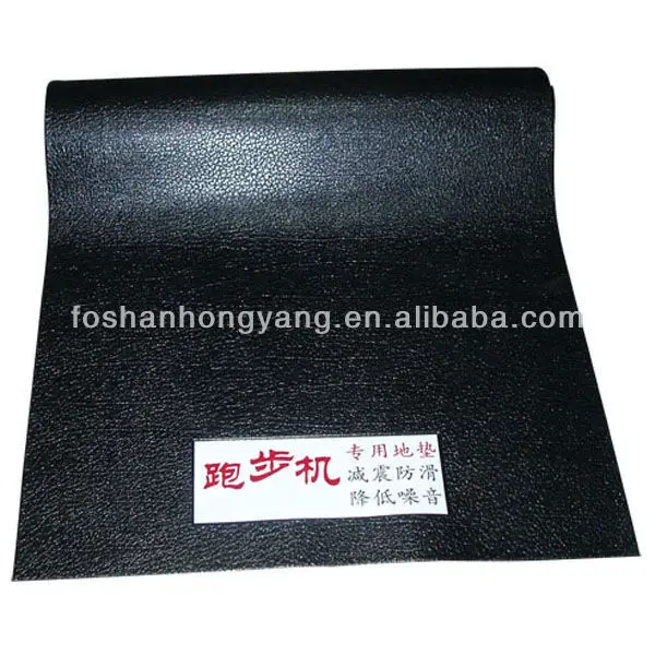 Comfort Non Toxic Treadmill Floor Mat Under Exercise Equipment mat , Custom Printed