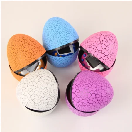 New Tamagotchi Electronic Pet Gift Key Ring Dinosaur Egg Pet Toy Gift Christmas Puzzle Virtual Cyber digivice Pet Children Gifts