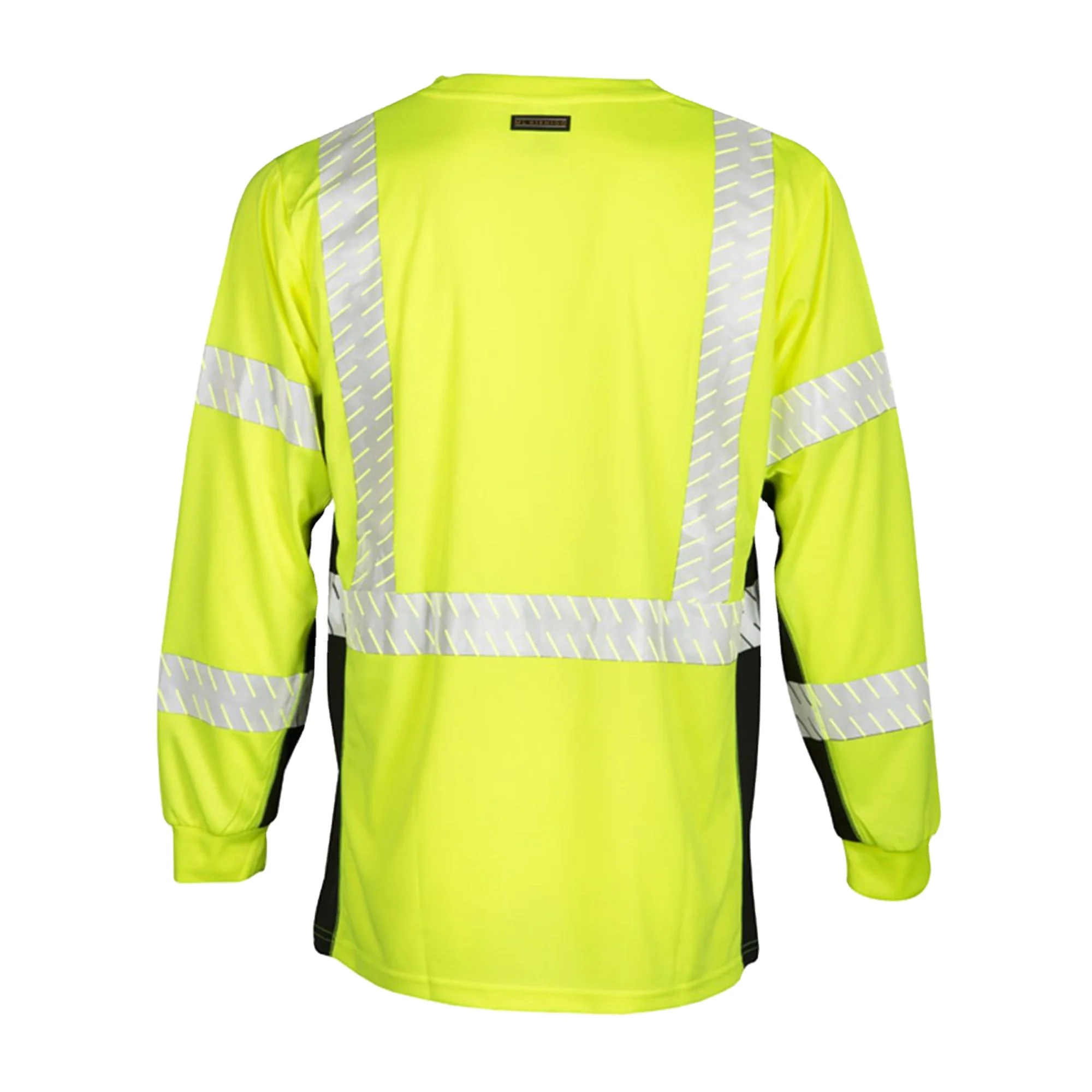 Wholesale Black Series Class 3 Long Sleeve Safety Reflective Shirt
