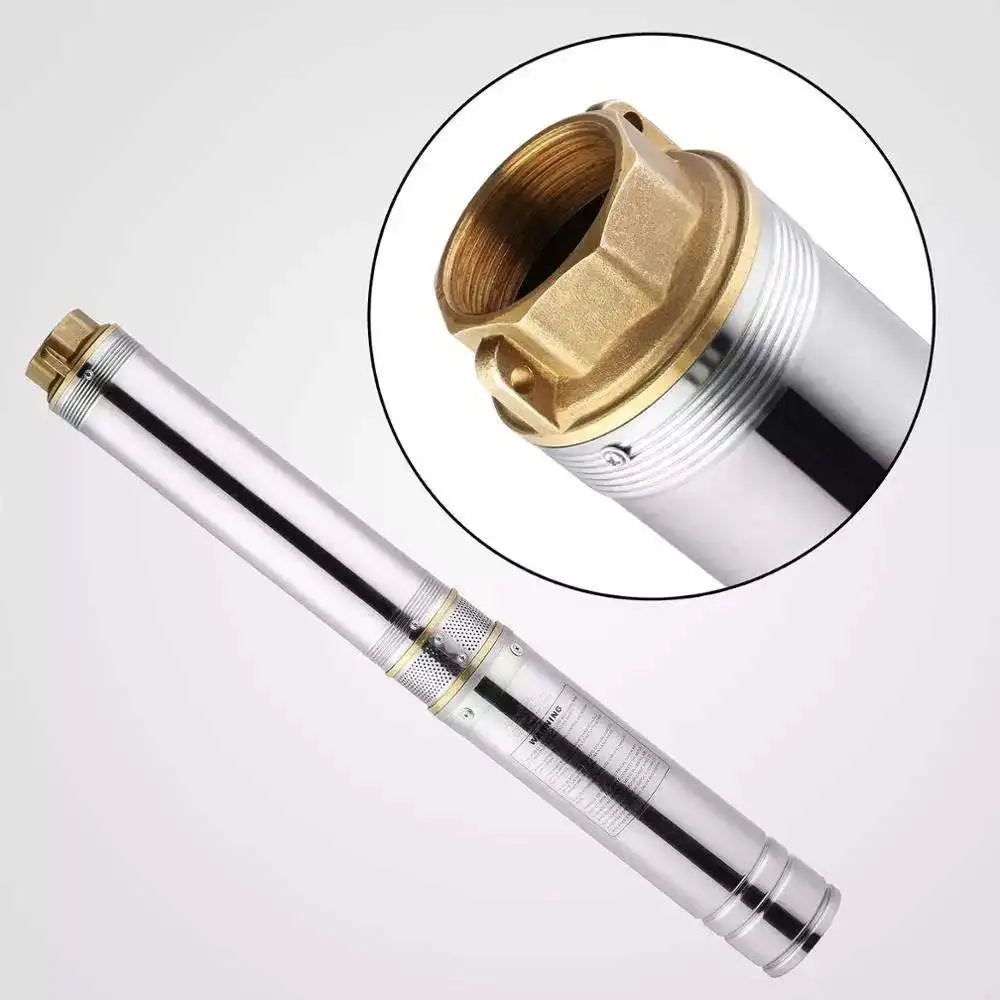 Easy To Install Solar Pumps Bottle Solar Powered Energy System 1HP 2HP 3HP Deep Well DC Submersible Water Pump For Agriculture