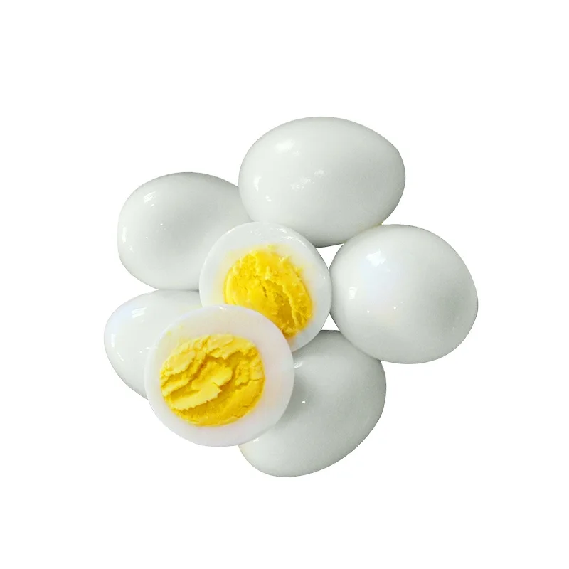 Boiled canned quail eggs pickled or not pickled by tins