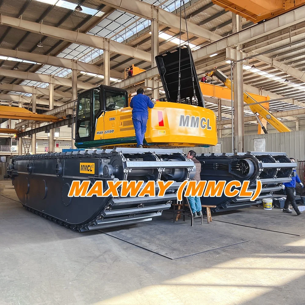 MAXWAY MMCL дешевая цена амфибия Понтонный экскаватор болотный багги Модель: MAX200PU