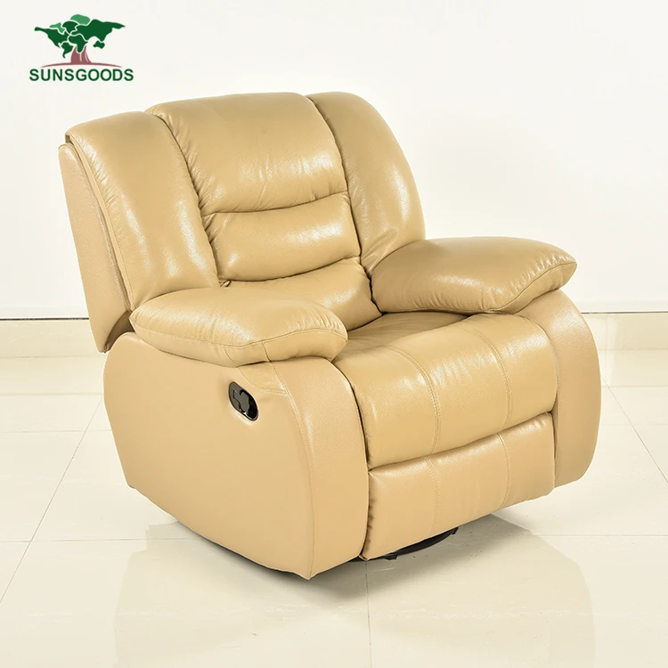 Cheap home furniture leather sectional recliner 321 sofa sets, 3 seater sofa with 2 electric recliners