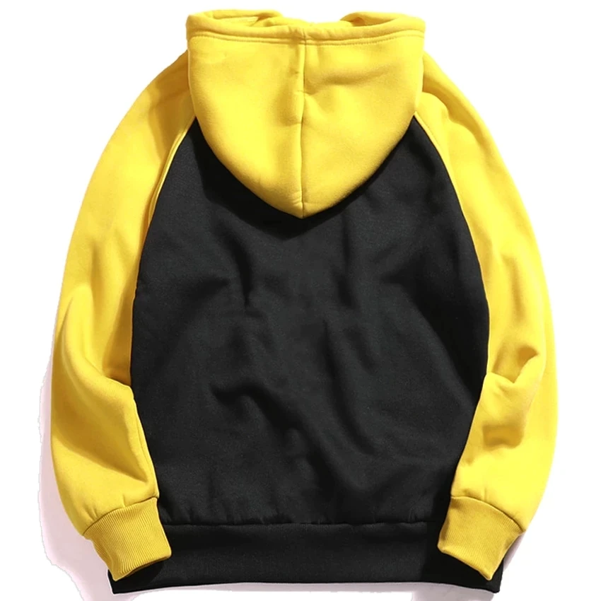 Men Warm Hoodie Raglan Clothes New Style Brand Sweatshirt Hip Hop Tracksuit Male Sports Outwear Harajuku Stand Fleece Fabric