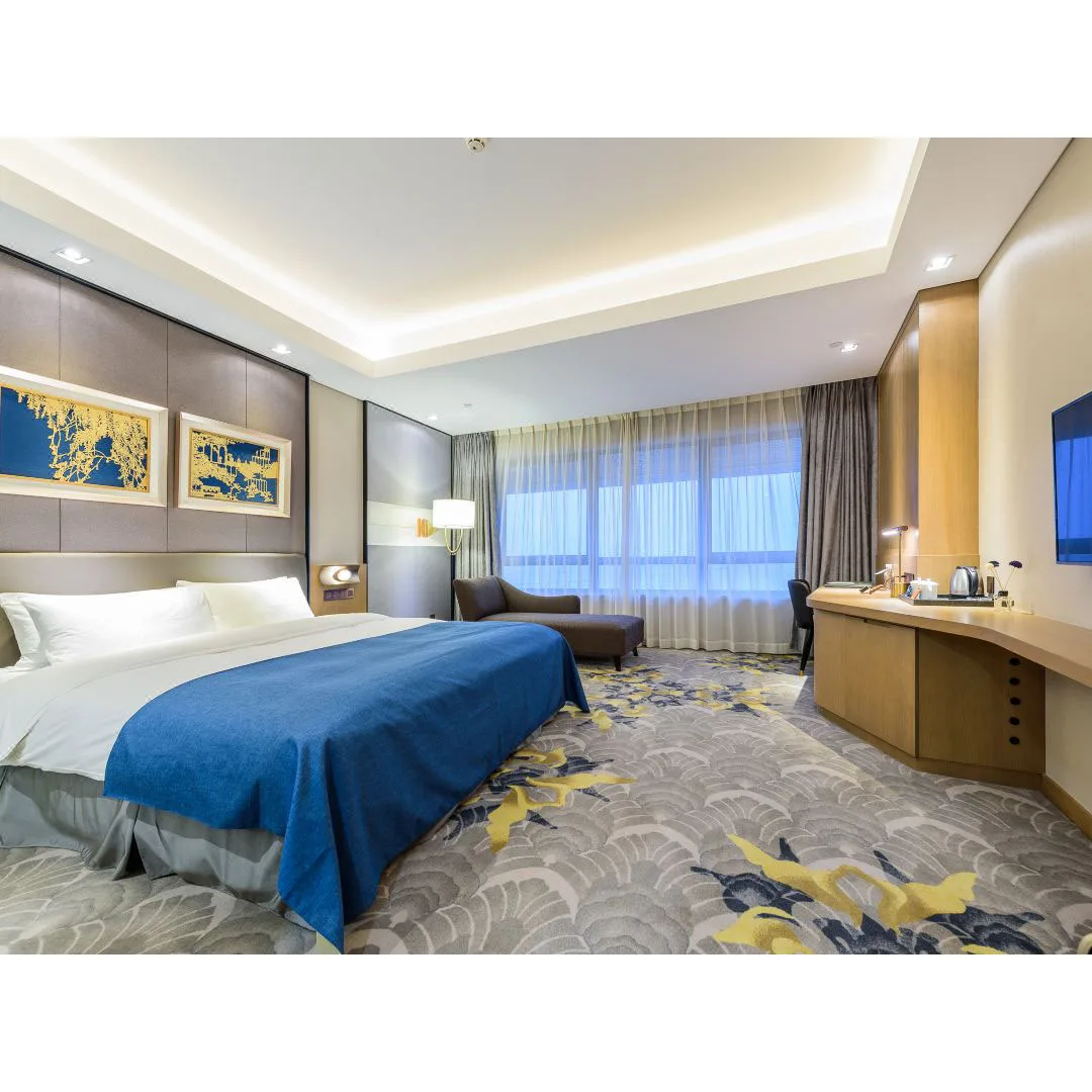 Turkish Bedroom Furniture Set Modern New Luxury Hotel Design Black Color Commercial Bedroom Furniture Supplier For Sale