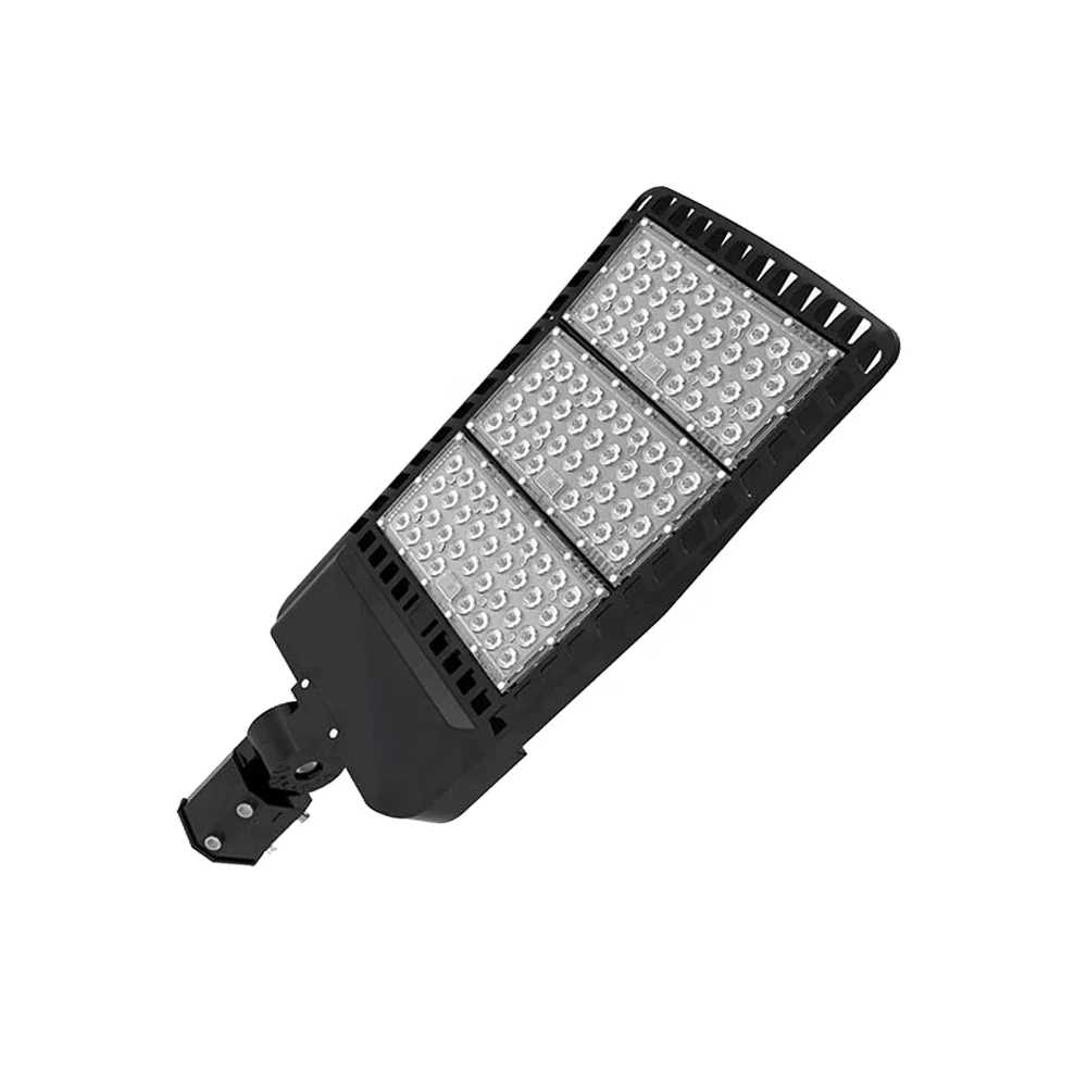 Energy saving IP65 outdoor 100W 150W 200W 300W Led Shoebox Street Light with light sensor