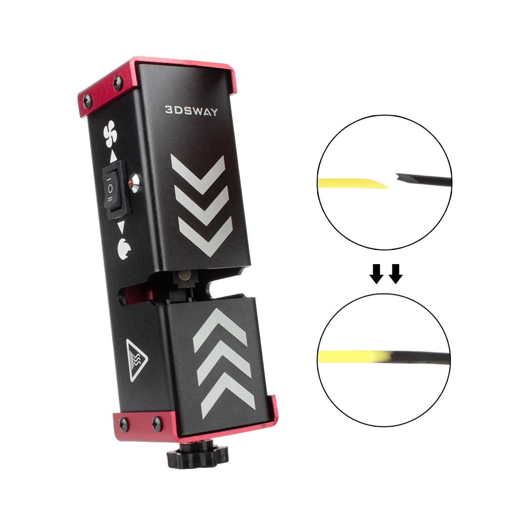 3dsway коннектор накаливания для 3D-принтера сварочный аппарат 1 75 мм зажим материала PLA/ABS/PETG/PA/PC