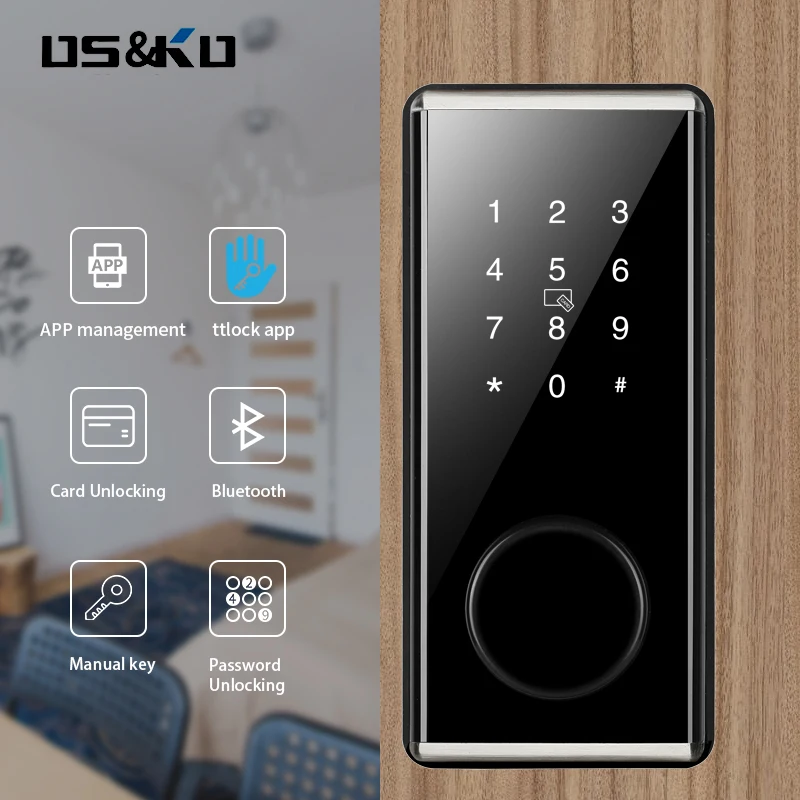 Zwave ключ-карта Автоматический Электронный воздушный мини-tthotel android ригель клавиатуры Резервное копирование смарт-брелок для ключей дом передней двери Авто Дверной