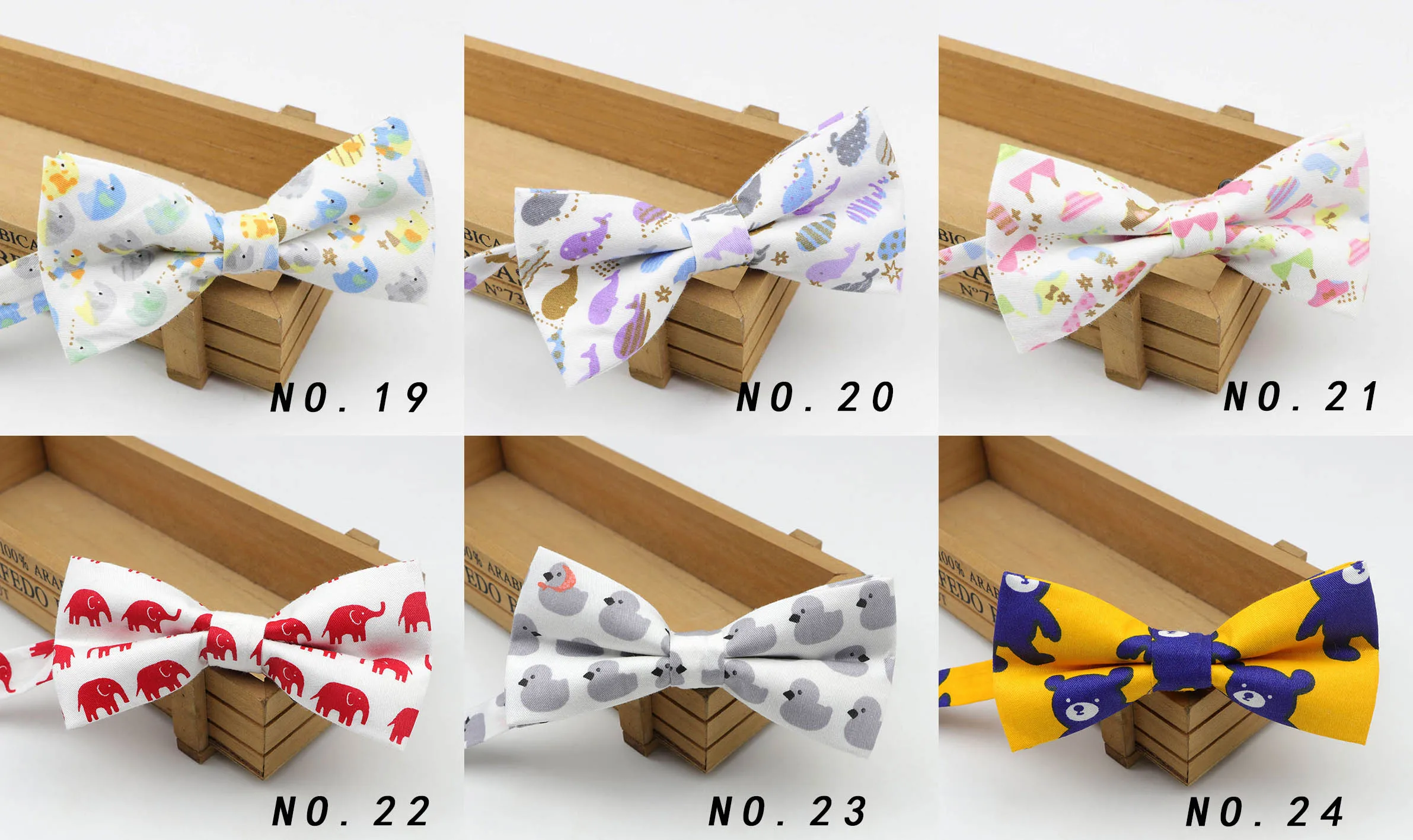Cotton Bowtie Tuxedo Designer Colorful Butterfly Grid Lattice Kids Children Casual Cravat Bow Tie Dog Duck Chicken Bear Bowties