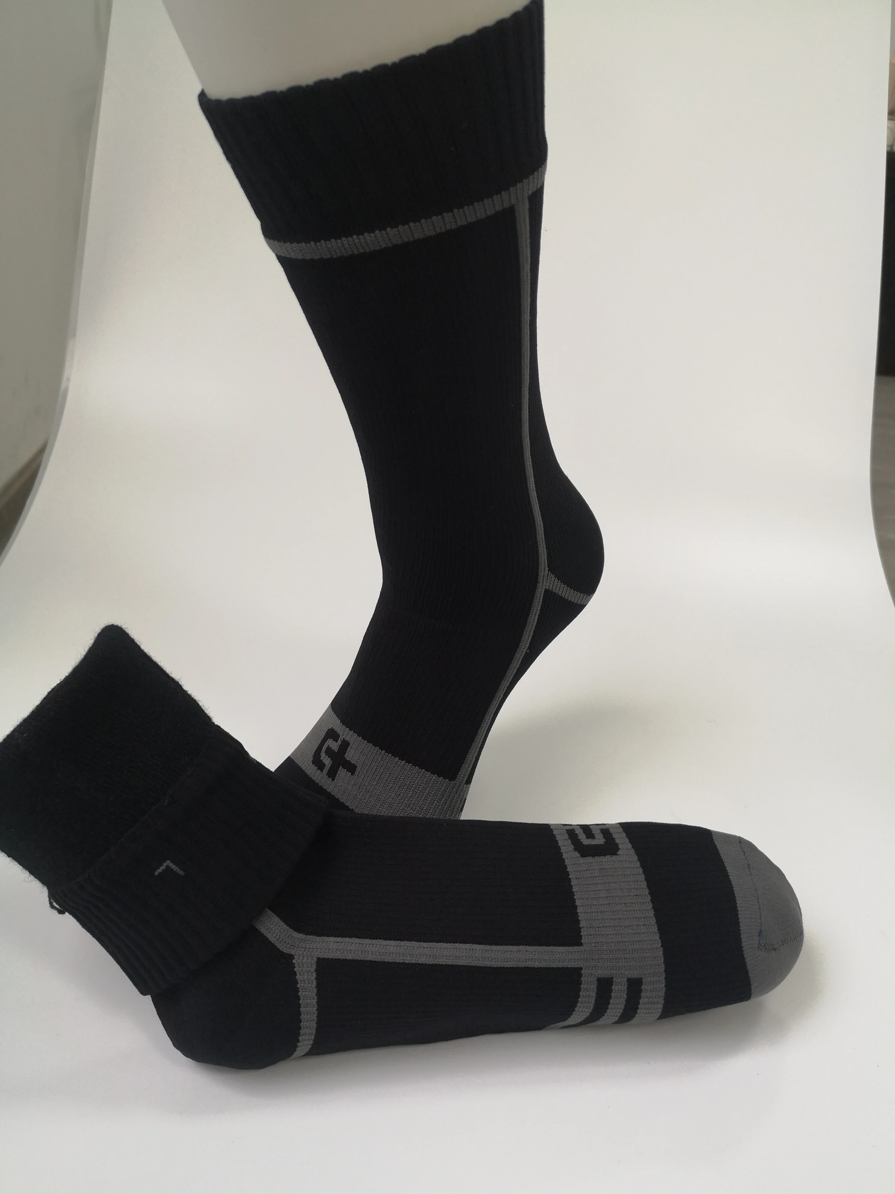 Waterproof socks Breathable double waterproof socks for extreme sports skiing,hiking,wading and adventure