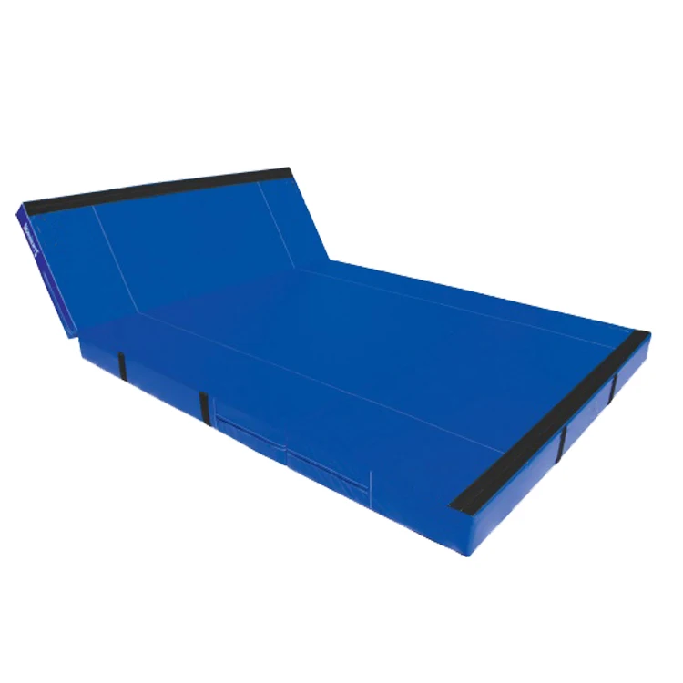 High quality Landing Mat manufacturer filled with vinyl gymnastic landing mat polyester cover landing mats for jumping