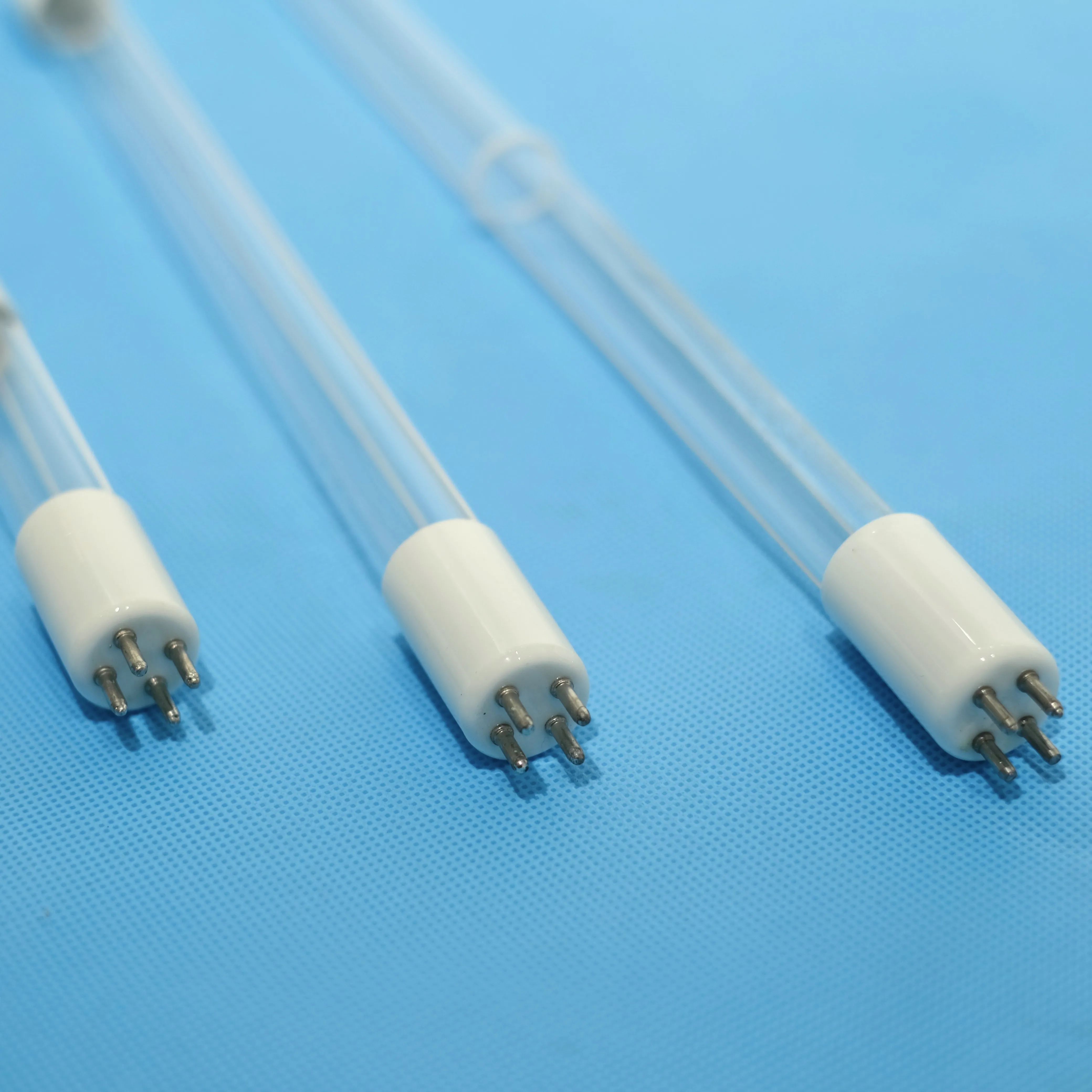 GPHA357T6L-57W Four Pins Uv Lamp 254nm Quartz Tube Amalgam Uv Disinfection Ultraviolet Germicidal Lamp For Water Sterilizer