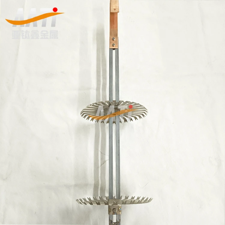 Титановые анодированные ручные стойки для гальванического точечного стержня, титановые анодированные стойки, стойка для анодирования