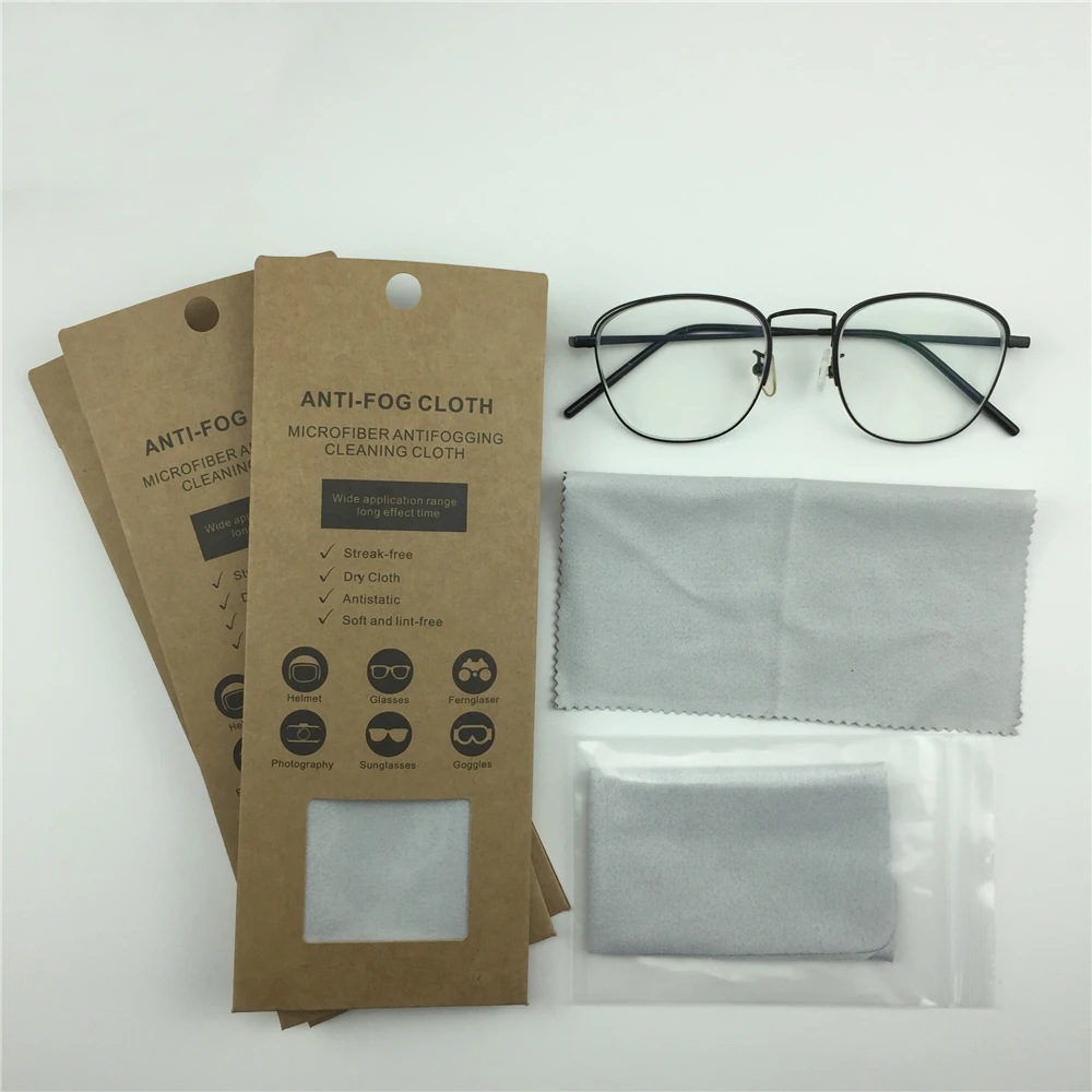 Горячая продажа производитель анти-противотуманные салфетки для очков салфетка для протирки очков
