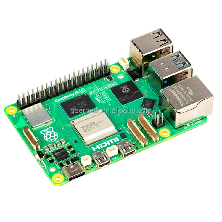 Raspberry Pi5 5B 8G 4G RAM BCM2712 2.4GHz 4-core 64-bit A76 Gigabit Ethernet PoE 5V/5A Original Electronic Modules Pi 5 8GB 4GB