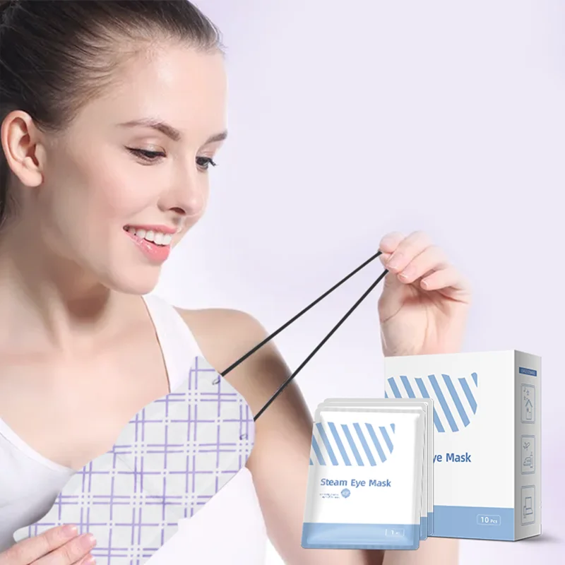 Одноразовые теплые маски с горячим нагревом сжимающие патчи СТРИМ маска для глаз с паром
