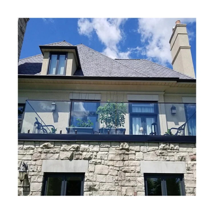 Glass Railing Fitting Floor Mounted Spigot Handrail Accessories 304 316 Stainless Steel Glass Clamp For 8-12Mm Glass