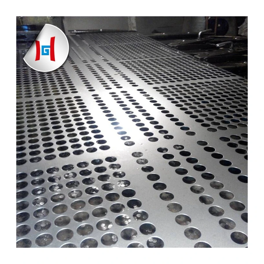 1mm hole galvanized perforated metal mesh steel sheet