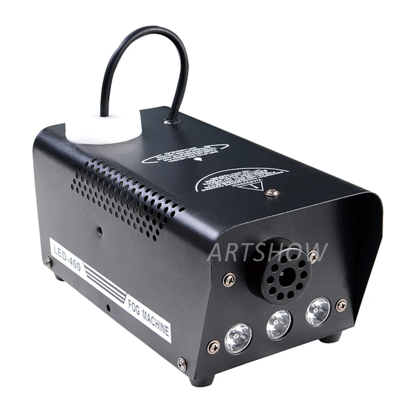 400W Wireless LED Remote Smoke Machine Portable Party City Fog Machine Smoke Car for Stage Party Wedding DJ