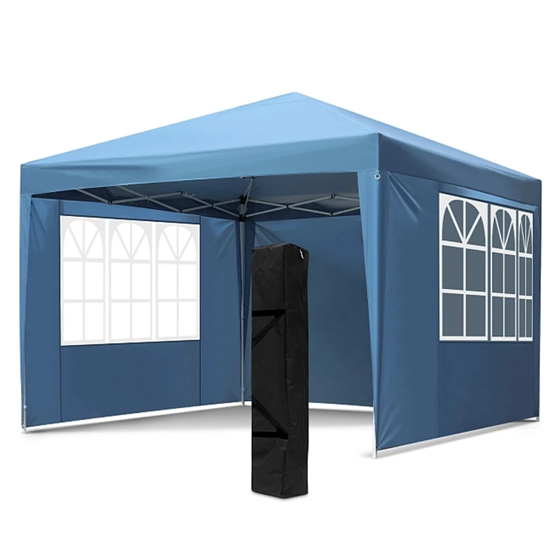 Goodluck party wedding tent heavy duty canopy pavilion outdoor canopy tent with walls window