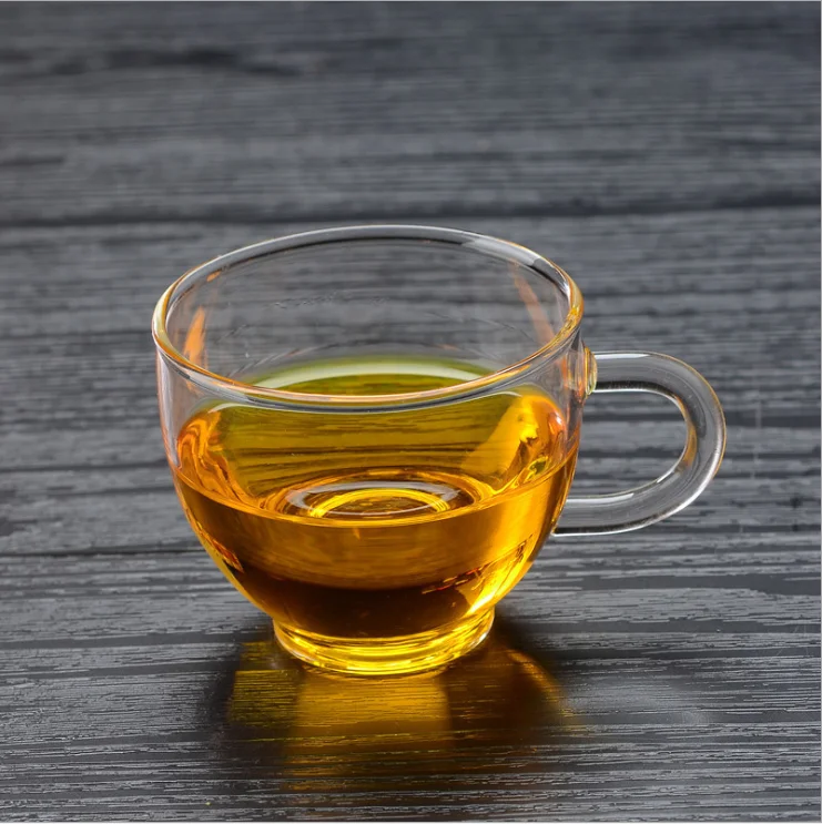 Маленькая прозрачная Турецкая кофейная чайная чашка набор тарелок стеклянная и