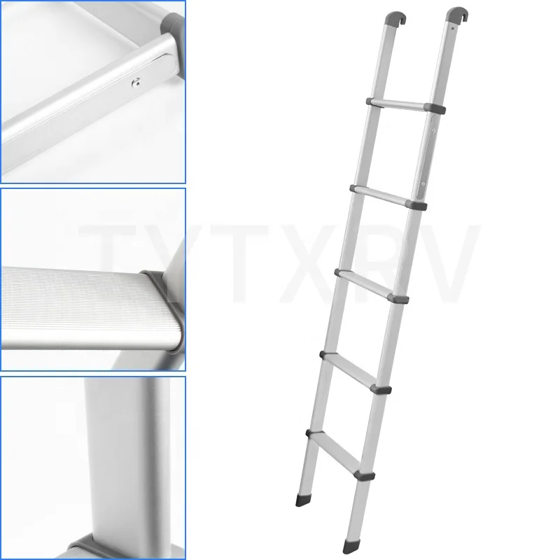 HEYRV Rv High quality motorhome Telescopic ladder Anti-oxidation Aluminium Indoor Alloy Ladder Caravan Indoor Ladder