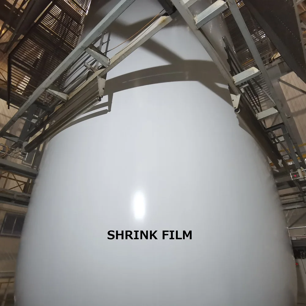 Heavy HDPE Heat shrink Film White PE Shrink Film