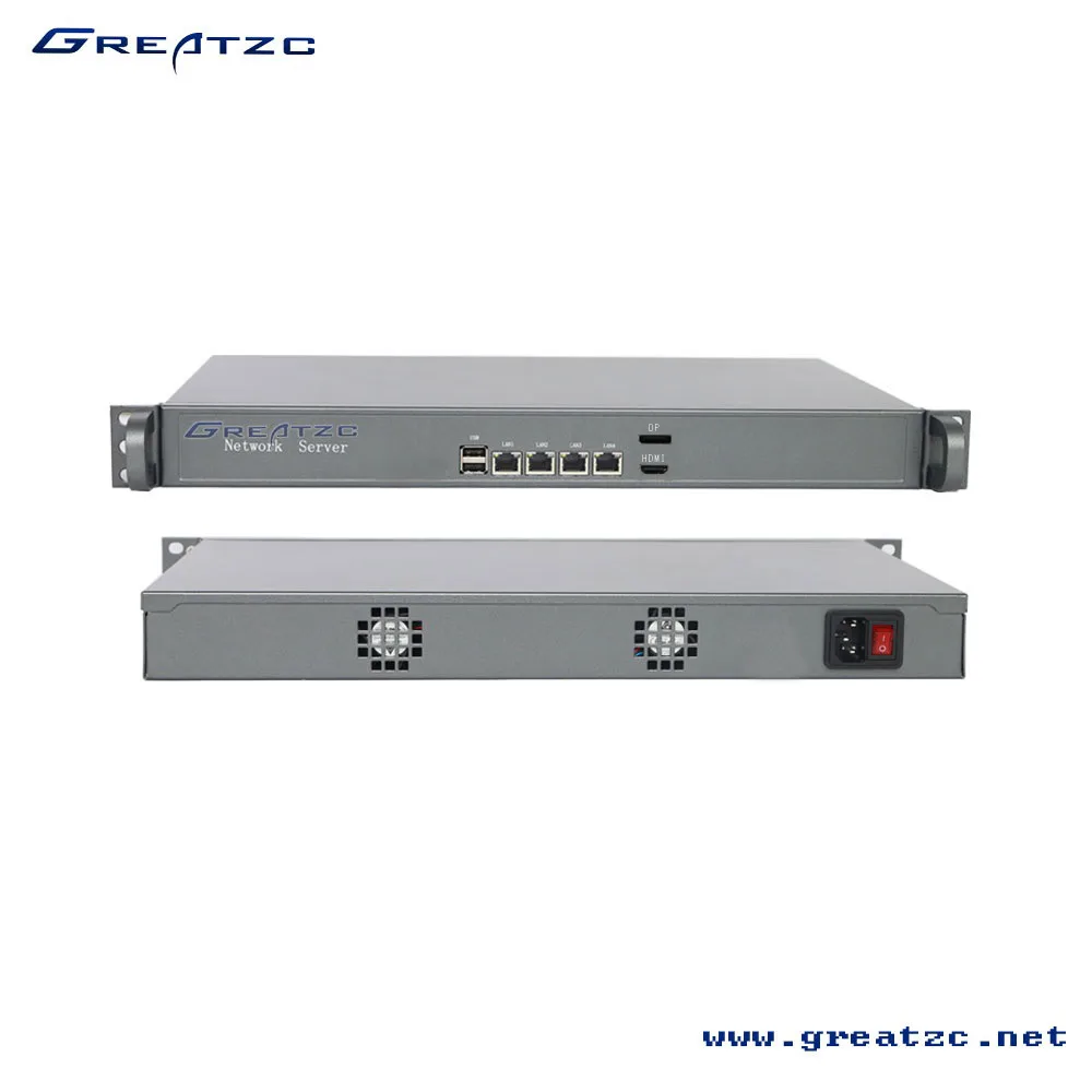 ZC-DN-H310QH-U25 geatzc 1U pfsense стойки брандмауэр прибор LGA1151-2 гнездо 8th 9th поколения ЦП
