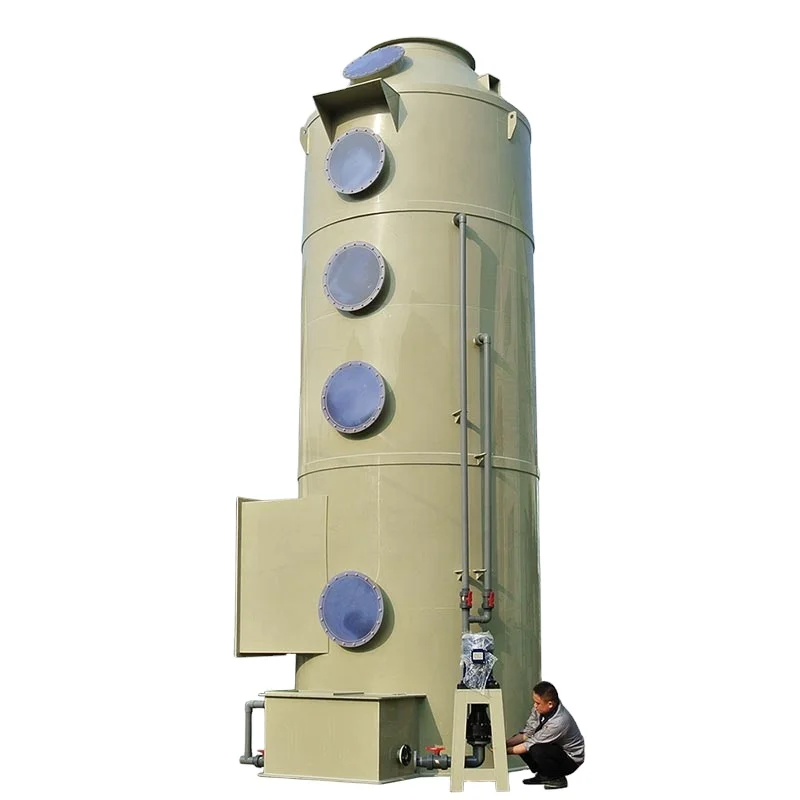 Water purification systems scrubber towr venturi scrubber