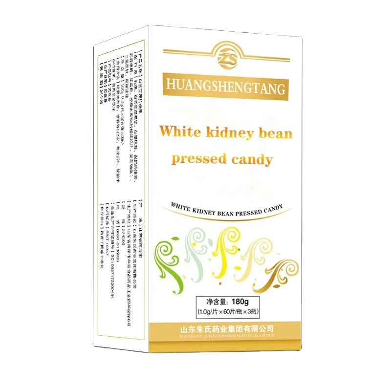 New Products a large of inwentory Wholesale Weight Loss Health Food White Kidney Bean Sugar/White Kidney Bean Slice Sugar
