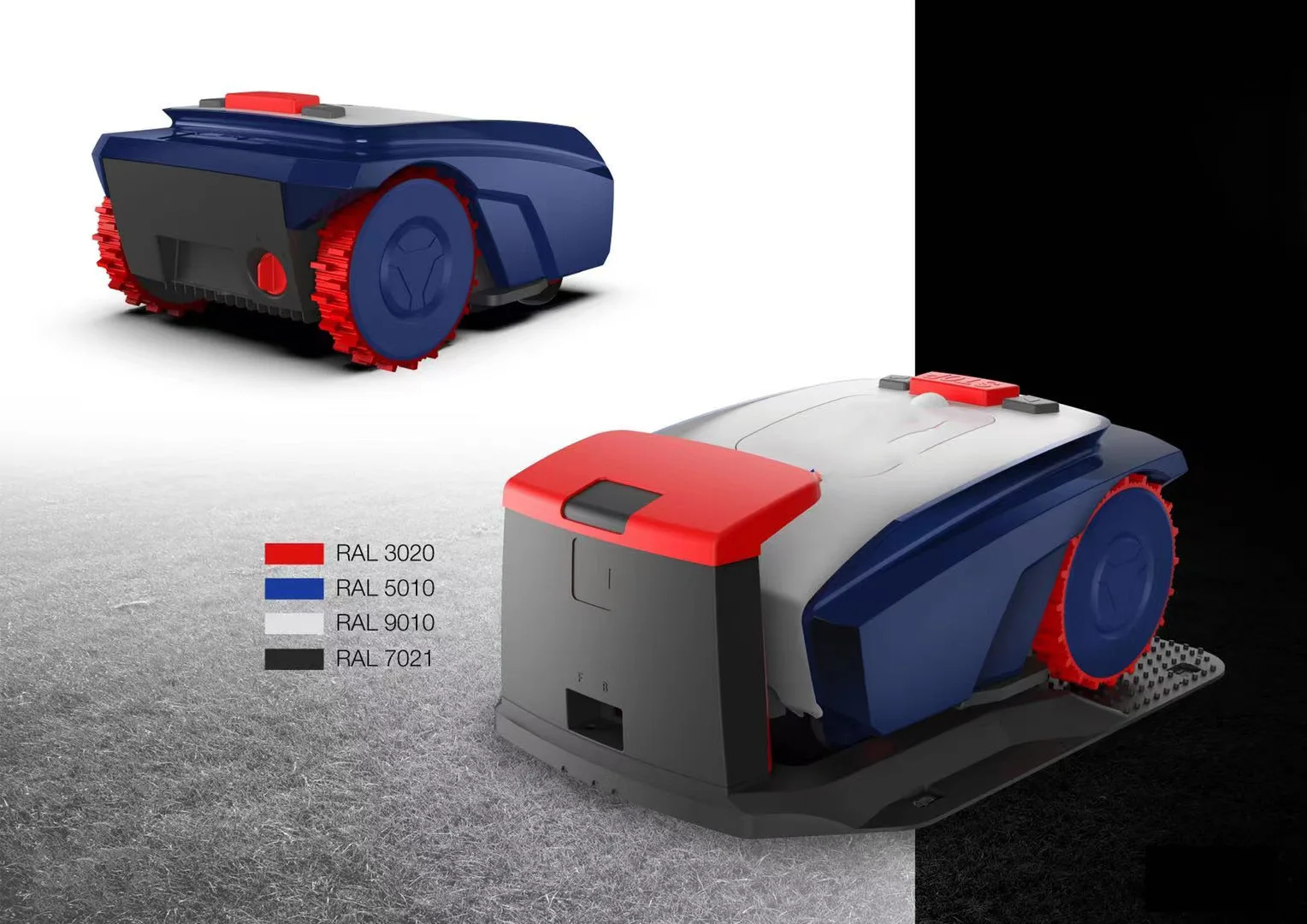 M18E High efficiency recharge electric wireless 1500 sqm THE ROBOTIC LAWNMOWER for mowing the lawn