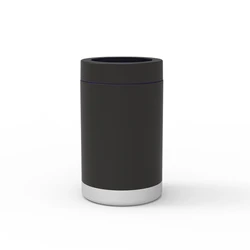 Custom Cola Bottle Can Stainless Steel 12oz Can Insulator Vacuum