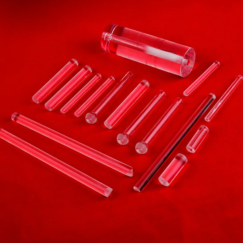 silica quartz glass rod High quality quartz rod Transparent quartz rod