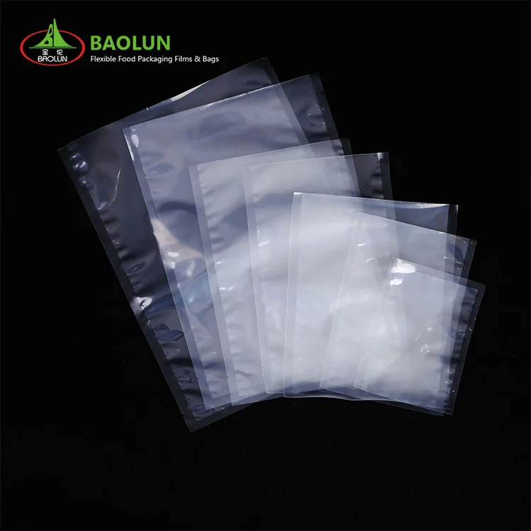 Factory Price  Vacuum Bags Food Transparent 3 Side Seal Food Pouch Retort Pouch Bags for Frozen Meat Food Packaging