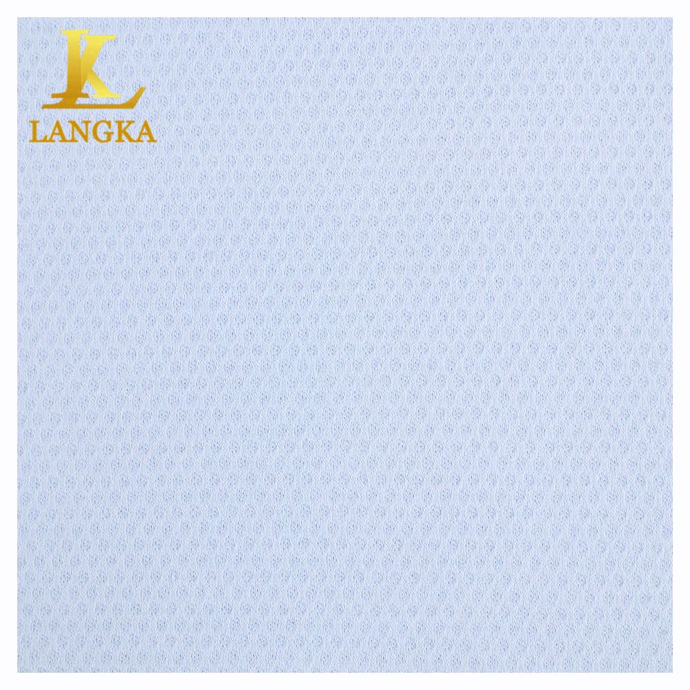 Langka soft and smooth bamboo knitted texture jacquard fabric for home textile mattress