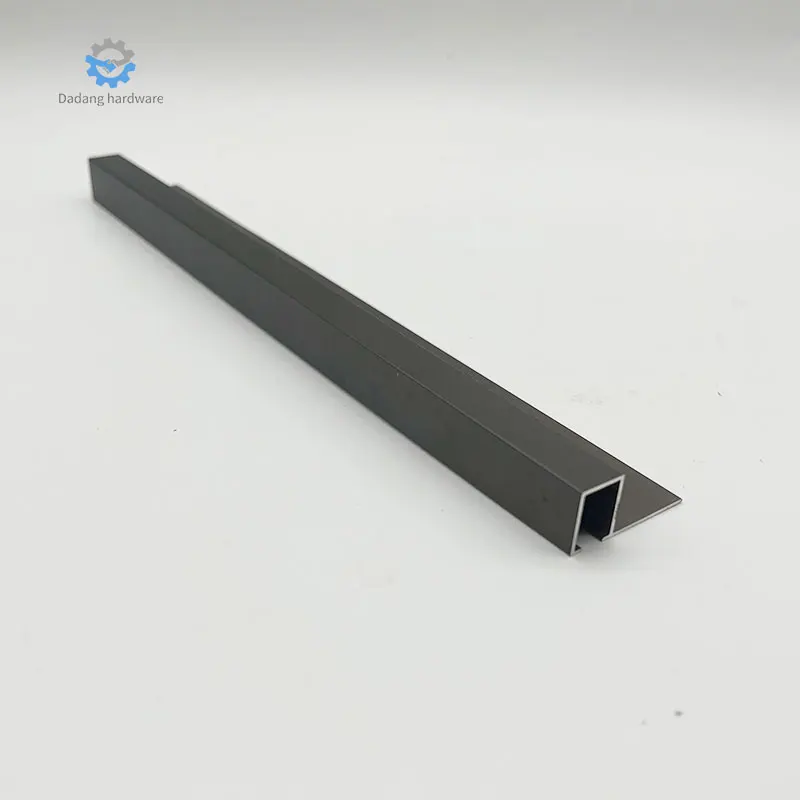 12 mm 13mm Height Decorative 6063  Aluminum Profile Wall Ceramic Tile Outside Corner Edge