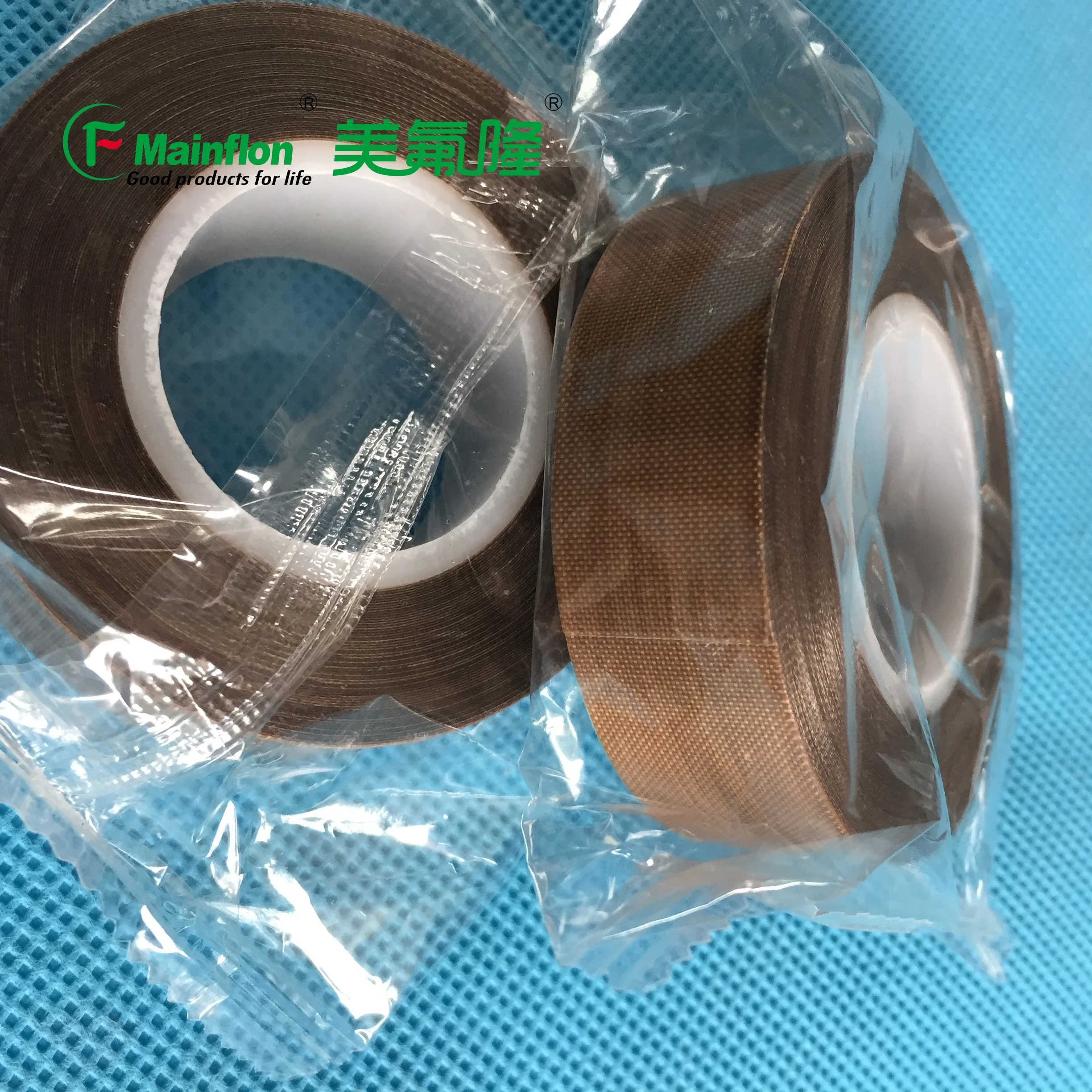 High Temperature Heat Resistant PTFE Coating Insulating Tape with silicone adhesive