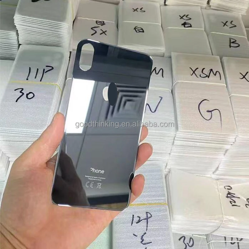 Сменное стекло для задней крышки с логотипом 11 12 Pro 14 XR XS MAX 8 plus 7 6s аксессуары