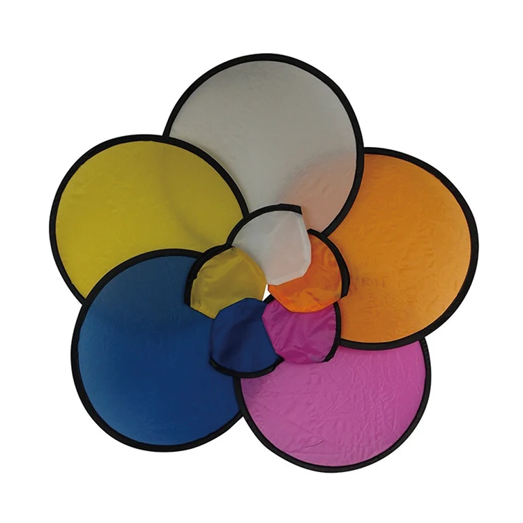 Hot sale factory cheap colorful sublimation foldable nylon mini pocket fan fabric flying disc